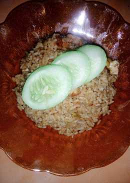 Nasi goreng sambal terasi sederhana