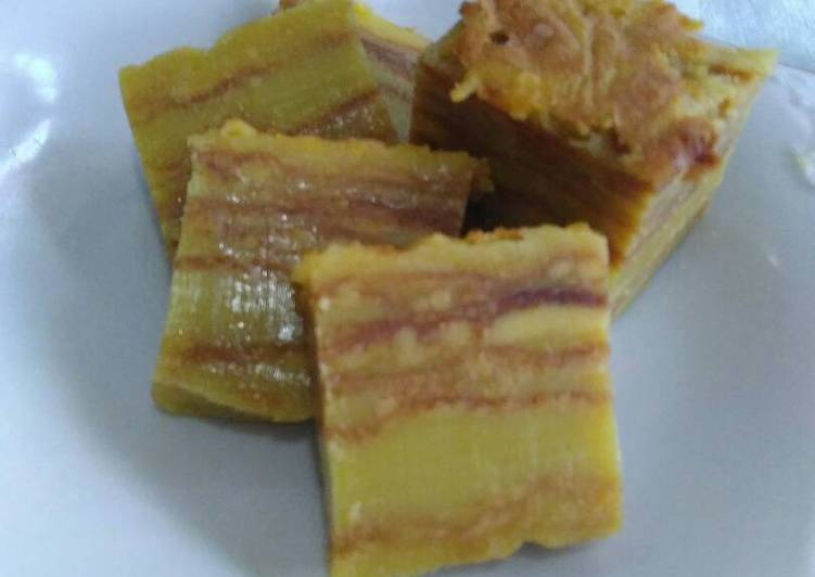 resep lengkap untuk Lapis legit original