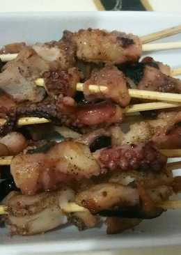 Sate gurita simpel