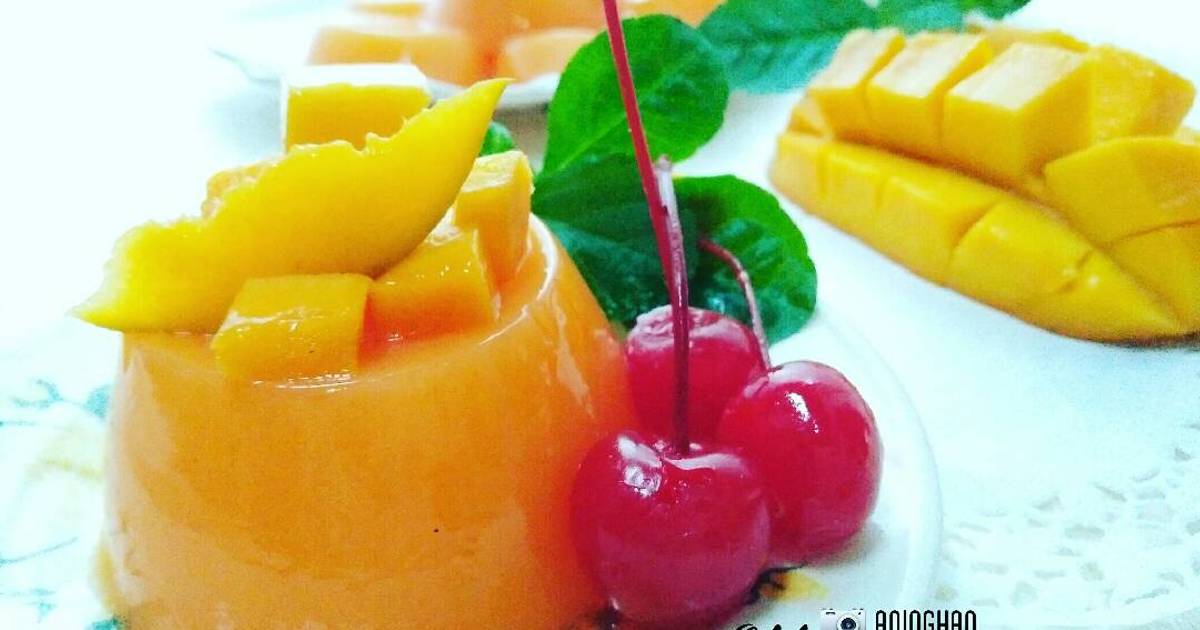  Resep  Puding  Susu  Mangga Dapur Kreasi