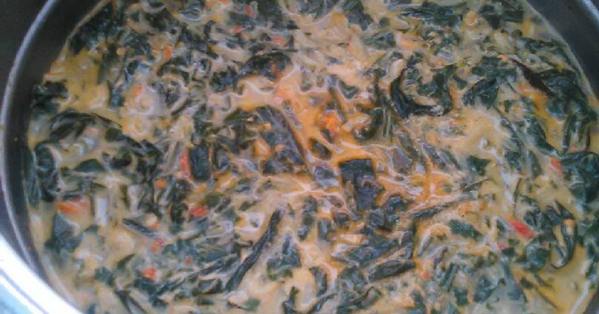 Resep Sayur daun singkong + teri nasi oleh Luki Fitriani 