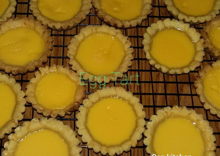 resep lengkap untuk Mini Egg Tart