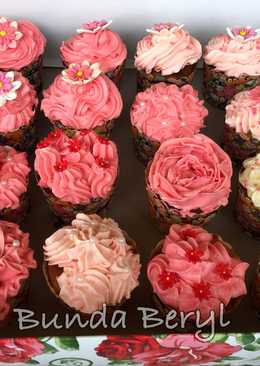 Cup cake ultah simple