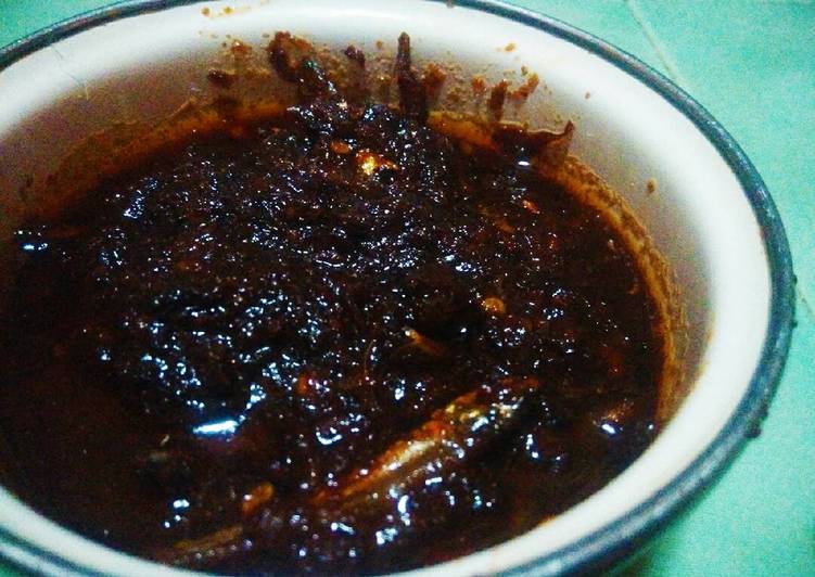 Resep Sambal Bajak Teri Karya HanisAchmad