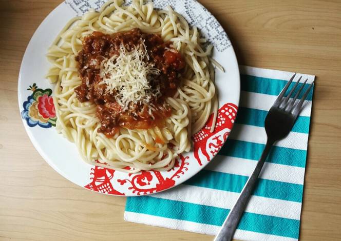 Resep Spaghetti Bolognese a la La Fonte oleh Dyndyn Ardini