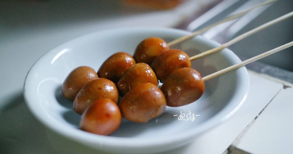 Resep Sate telur puyuh oleh Destalia Praneola Cookpad