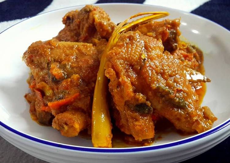 gambar untuk resep makanan Ayam Bumbu Rujak