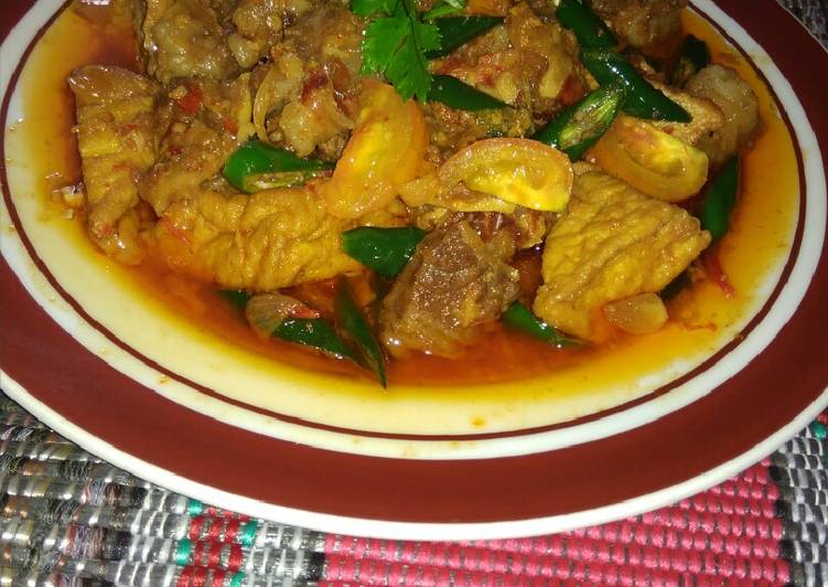  Resep Iga Sapi Cah Tahu oleh Atun Mey Cookpad