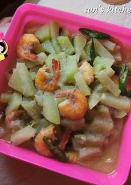 Sayur lodeh labu siam