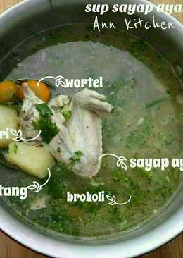 Sup ayam brokoli