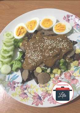 Capcay telur bumbu sate mudah enakÂ #homemadebylita