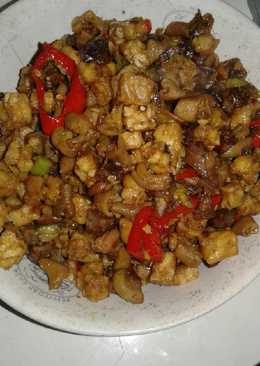 Oseng-oseng usus tempe