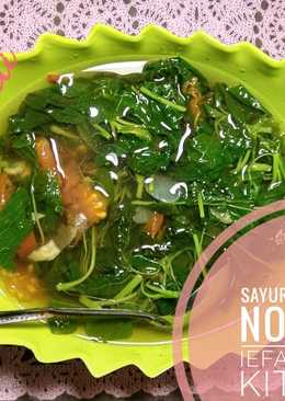 Sayur bayam sederhana non MSG