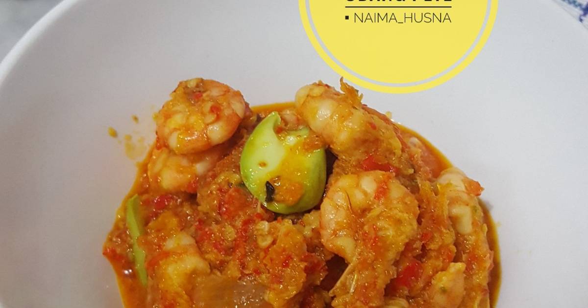 Resep Sambel Goreng Udang  Pete  oleh naima husna Cookpad