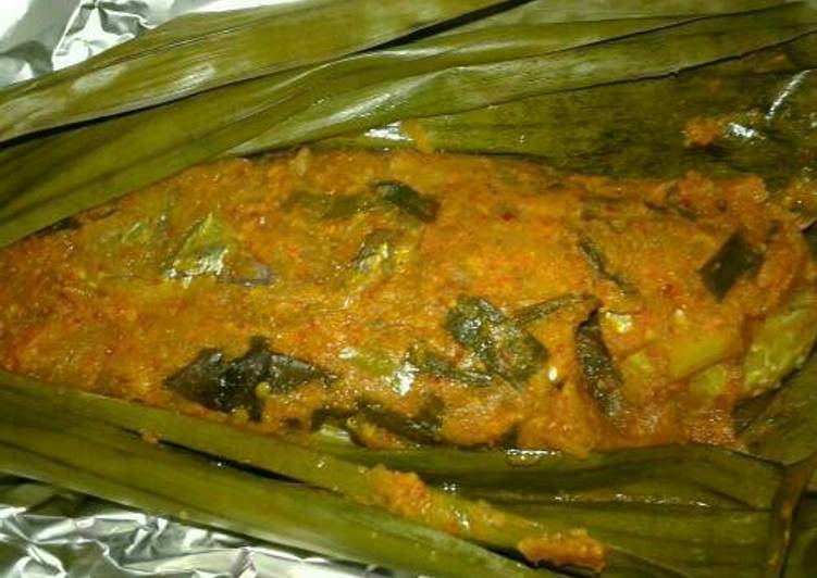 resep masakan Pepes ikan mangga muda