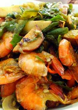 Udang Jengkol Cabe Ijo