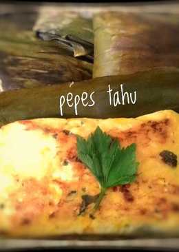 Pepes tahu simple