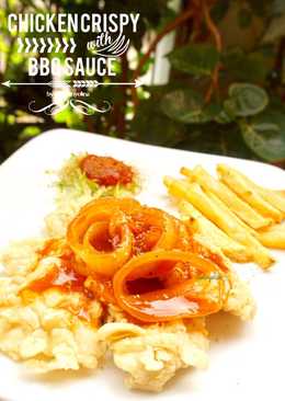 Ayam Fillet Saus Barbeque (Chicken Crispy Barbeque Sauce)