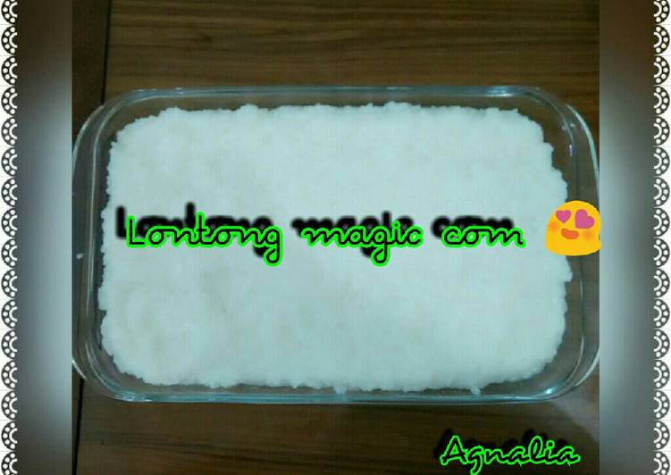 Resep Lontong magic com