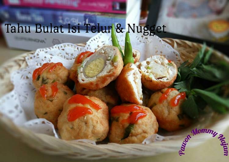 Resep Tahu Bulat  isi Telur  Nugget oleh pawon mommy najam Cookpad