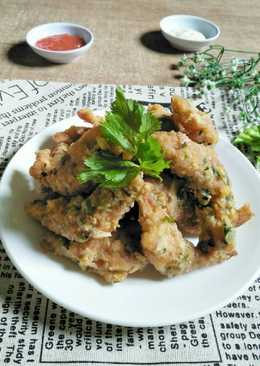 Udang crispy saus kuning telor asin