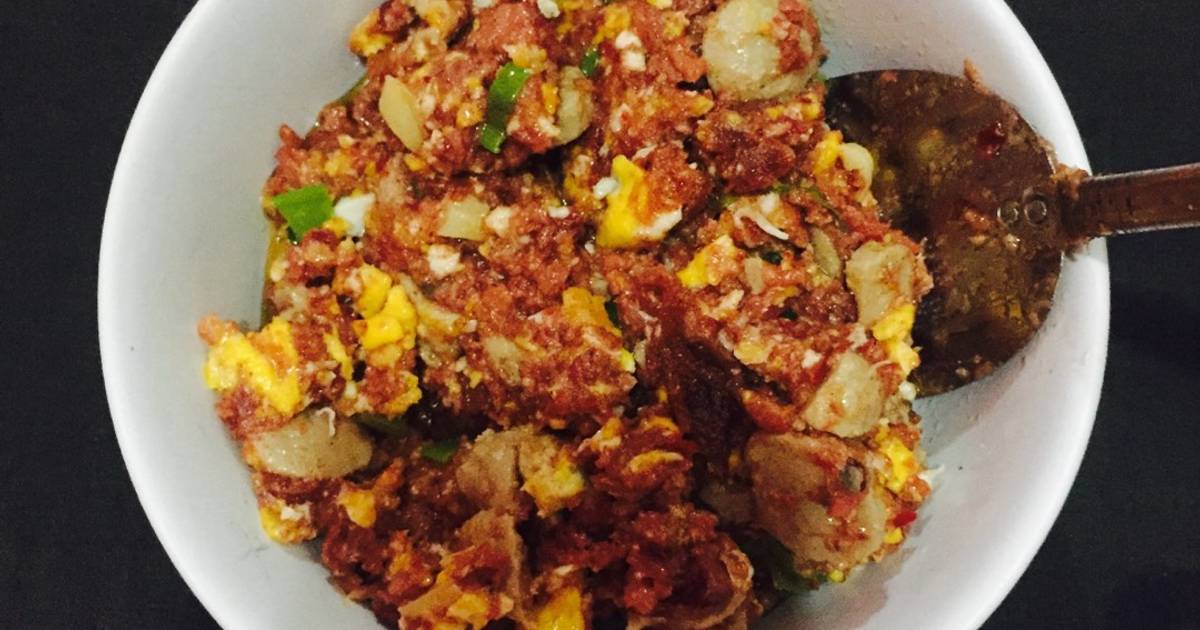 Resep Kornet Ala Anak  Kost  Dengan Rice Cooker Atau Kompor 