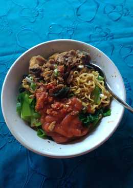 Mie ayam homemade ala mama nya nadiya