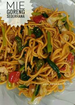 Mie goreng sederhana