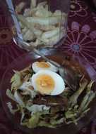 Soto ayam bening + Sambel kecap