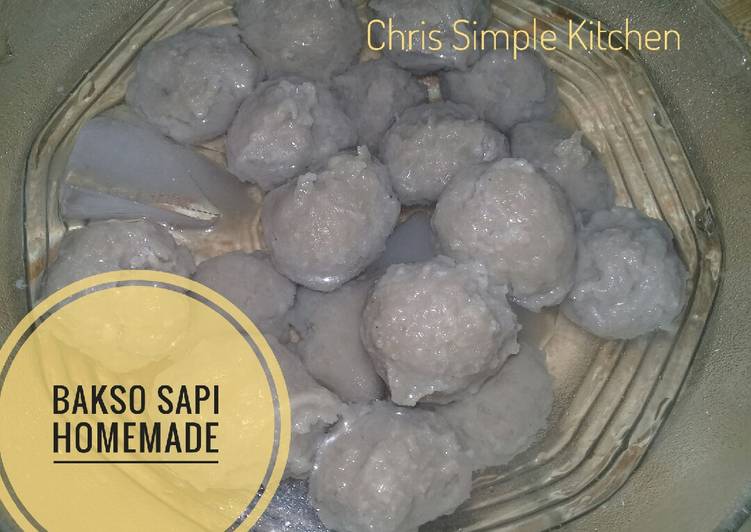 gambar untuk resep makanan Bakso Sapi Homemade