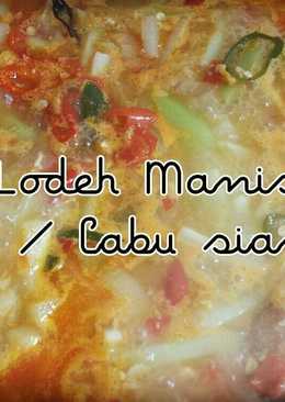 Lodeh manisa / labu siam