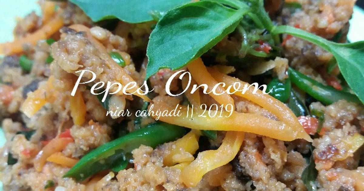 29 resep pepes oncom kemangi  enak dan sederhana Cookpad