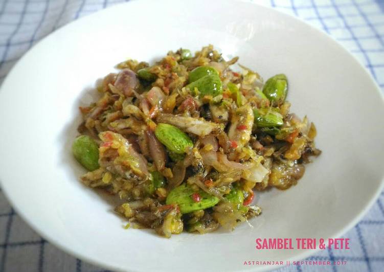 resep Sambel Teri & Pete