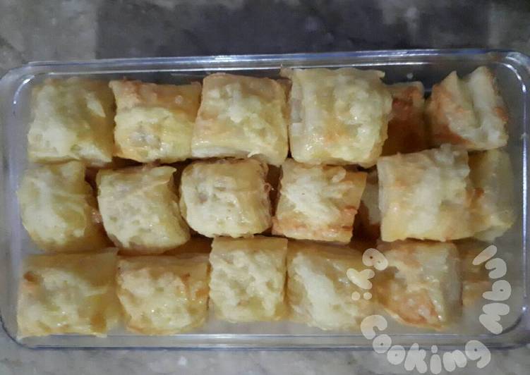 resep Puff pastry ball