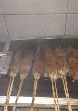 Sate lilit daging sapi bumbu sederhana