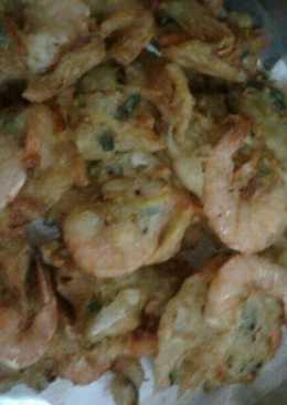 Bakwan sayur hias udang