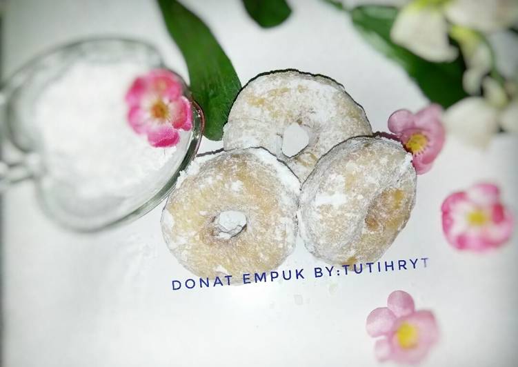 resep makanan Donat empuk no telur no kentang