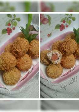 Tahu Rambutan Isi Sosis (Menu Anak)