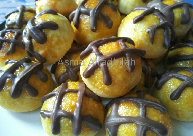 resep lengkap untuk Nastar coklat