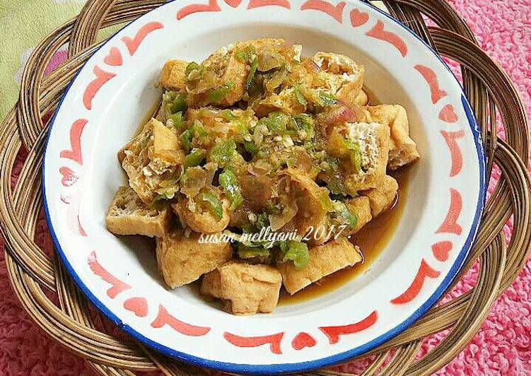 resep makanan Tahu gejrot