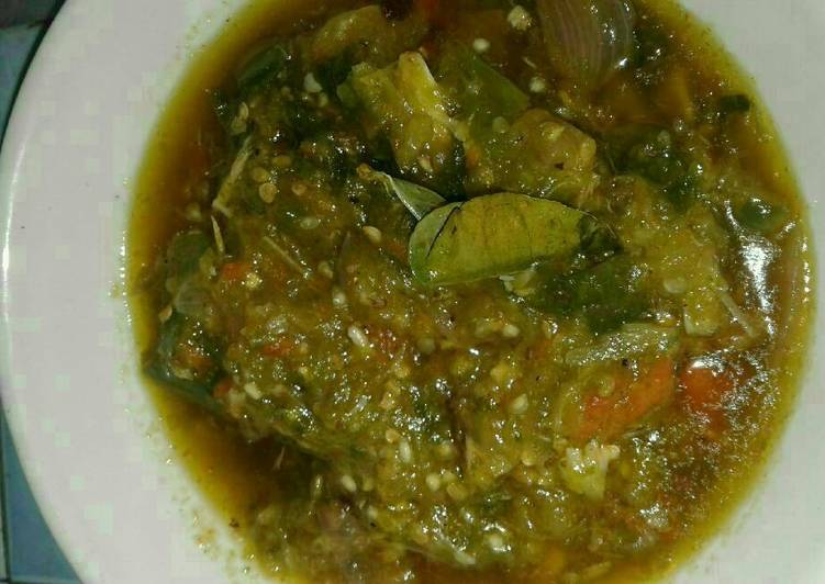 Resep Sambal lombok ijo Dari bunda aleena