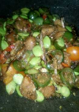 Oseng jambal roti cabe hijau