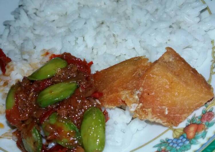 resep masakan Sambel pete bikin nagih