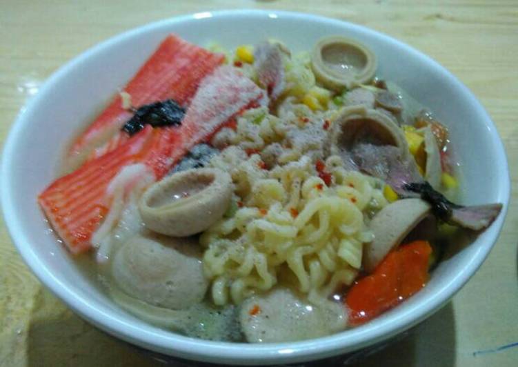 Resep Ramen kuah miso Oleh anita