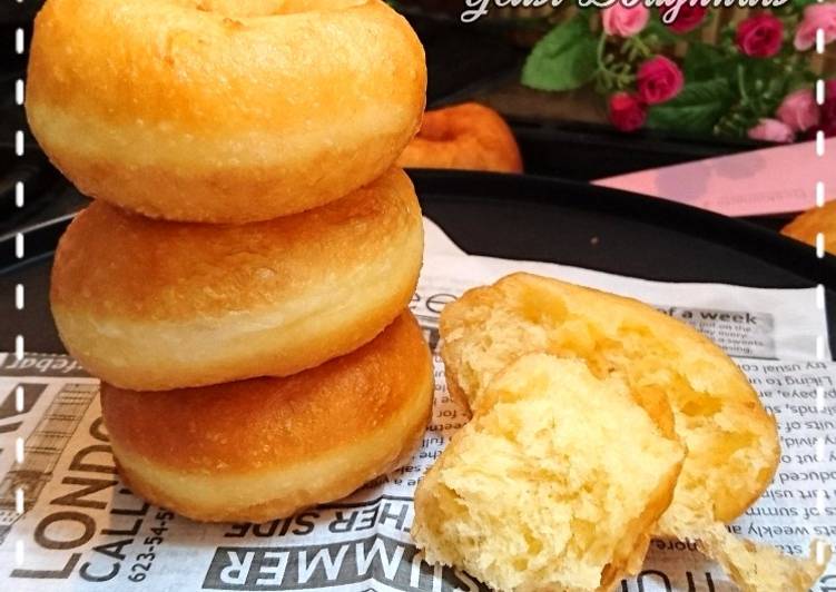 gambar untuk cara membuat Donat tanpa kentang empuk no ulen