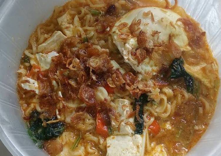 resep Mie tofu kari spesial