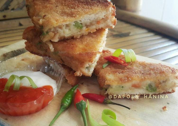 gambar untuk resep makanan Sandwich goreng isi Ragout Ayam