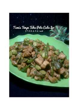 Tumis Tempe Tahu Pete Cabe Ijo