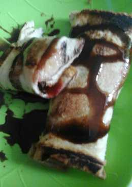 Roti tawar bakar teflon