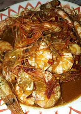 Udang sambal pedas manis